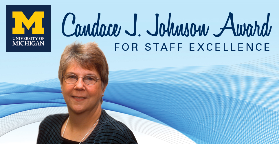 Candace J. Johnson Award for Staff Excellence