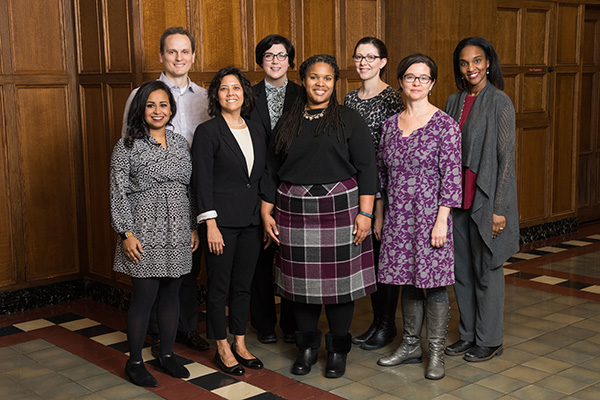 members of the psychology student academic office team